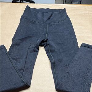Gray Faded Black Aerie High-Waisted Work Out Leggings Small